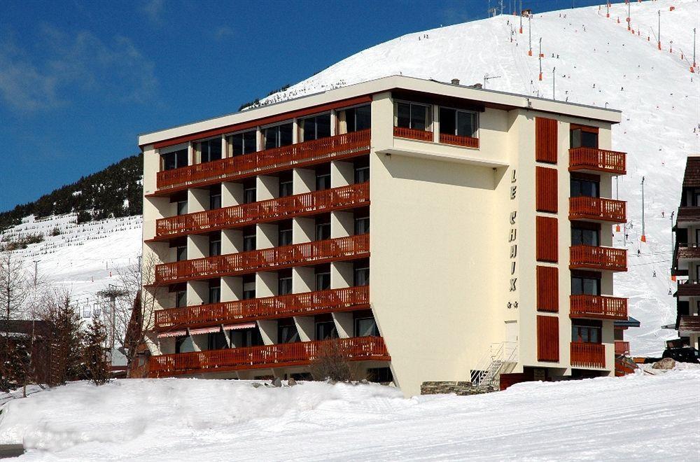 Hotel Eliova Le Chaix Alpe d'Huez Bagian luar foto